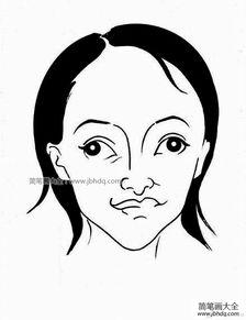 搞笑简笔画明星女孩,搞笑简笔画中的明星女孩风采