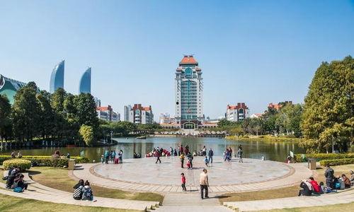 福建大学城网红打卡地方,青春足迹，光影留痕
