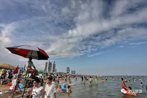 上海金山沙滩今日头条,人潮涌动，欢乐无限